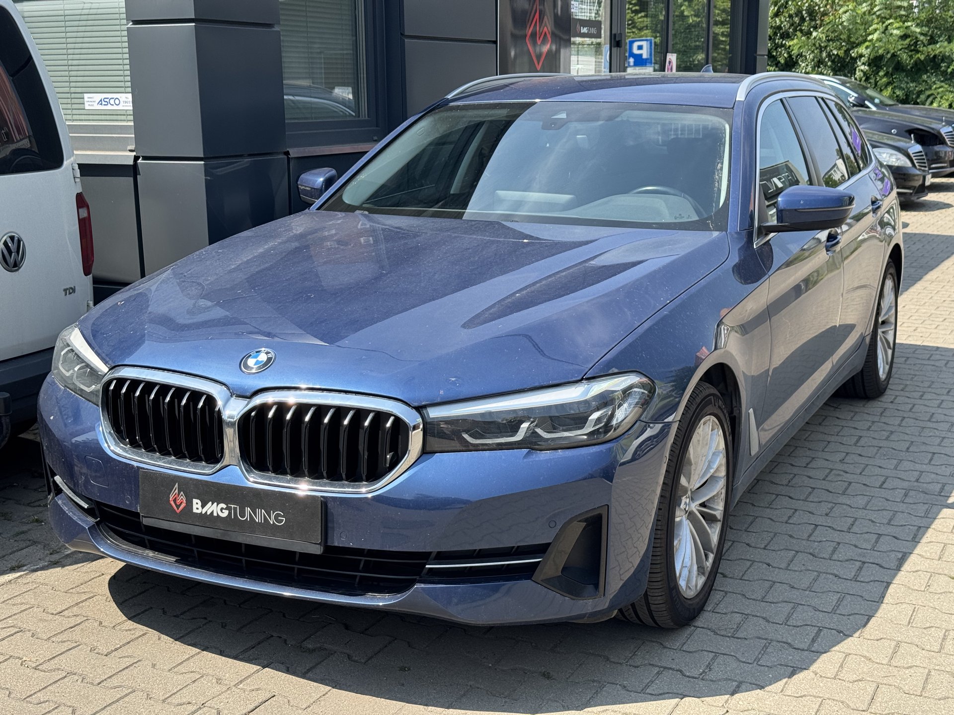 BMW 520d Touring G31 po chiptuningu Stage 1 — realizacja BMG Tuning Wrocław
