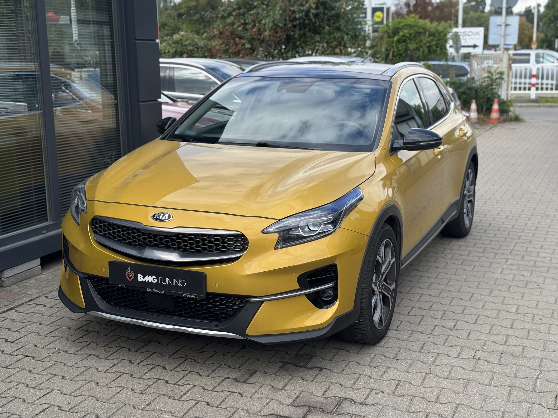 Kia XCeed 1.6 T-GDI po chiptuningu Stage 1 — realizacja BMG Tuning Wrocław