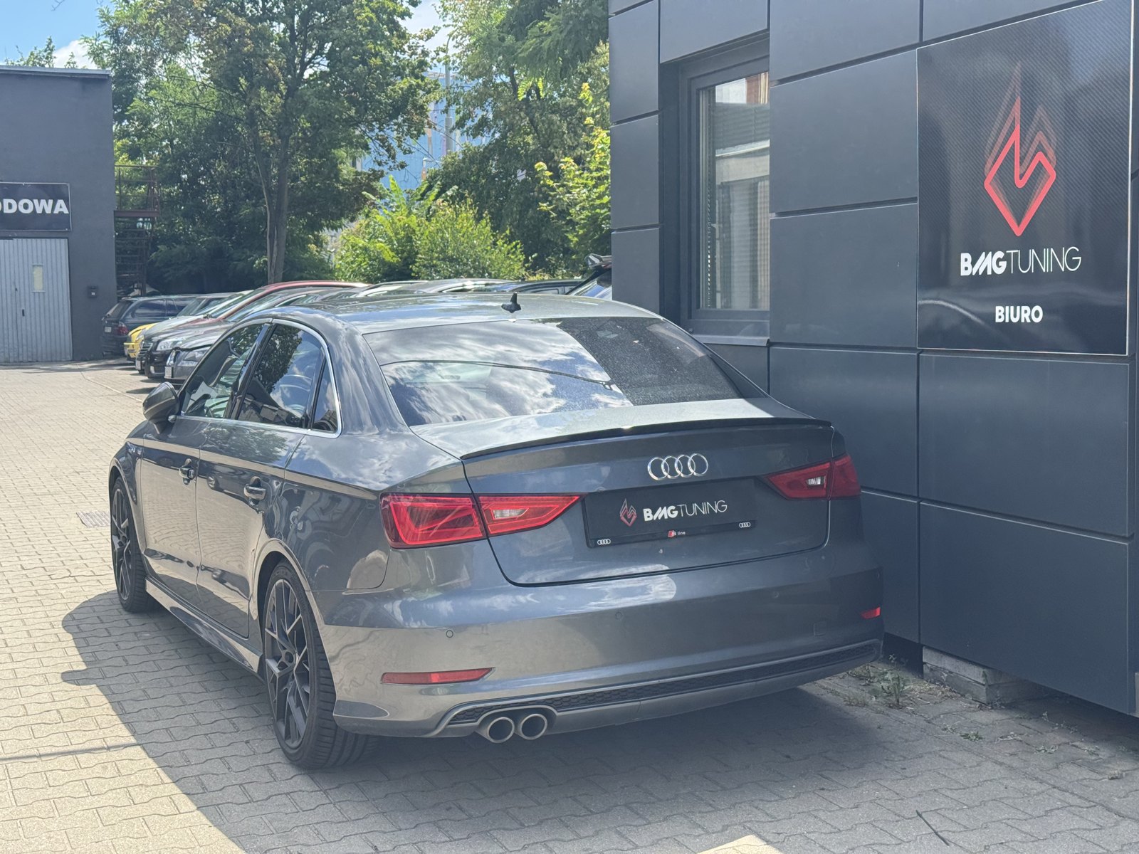 Audi A3 8V 2.0 TDI po chiptuningu — realizacja BMG Tuning Wrocław, pomiar na hamowni 4x4
