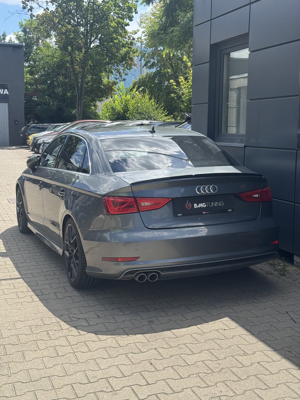 Audi A3 8V 2.0 TDI po chiptuningu — realizacja BMG Tuning Wrocław, pomiar na hamowni 4x4