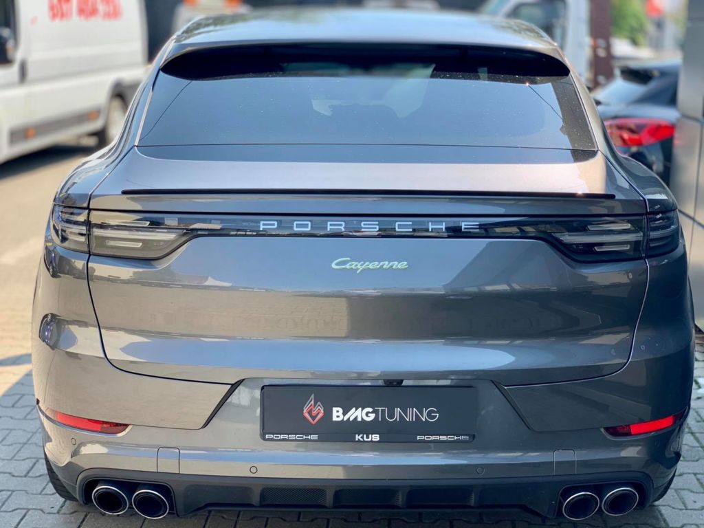 aktywny wydech porsche cayenne coupe hybrid