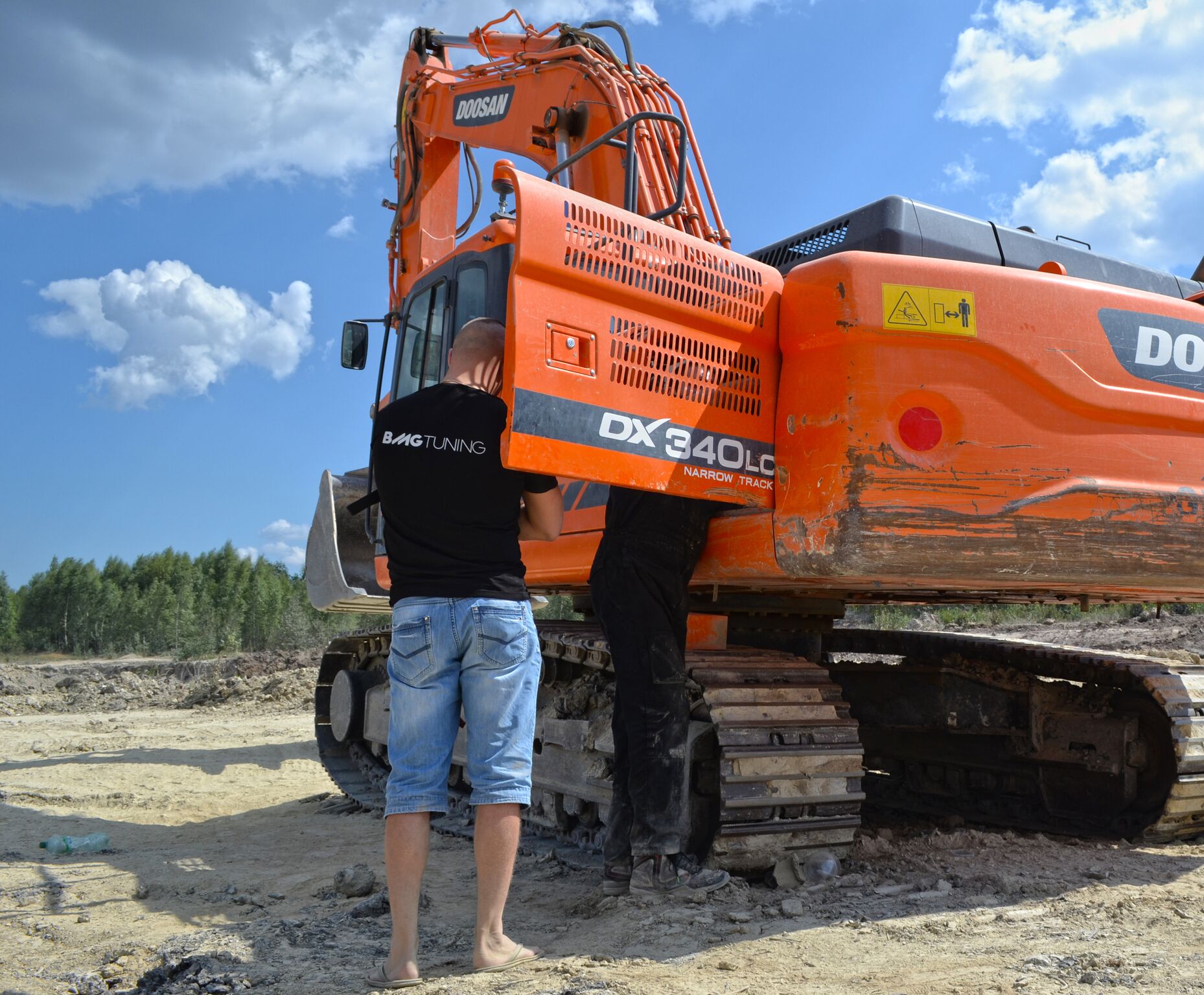 Doosan DX Doosan LC - usuwanie DPF, usuwanie EGR, usuwanie Adblue, Chiptuning