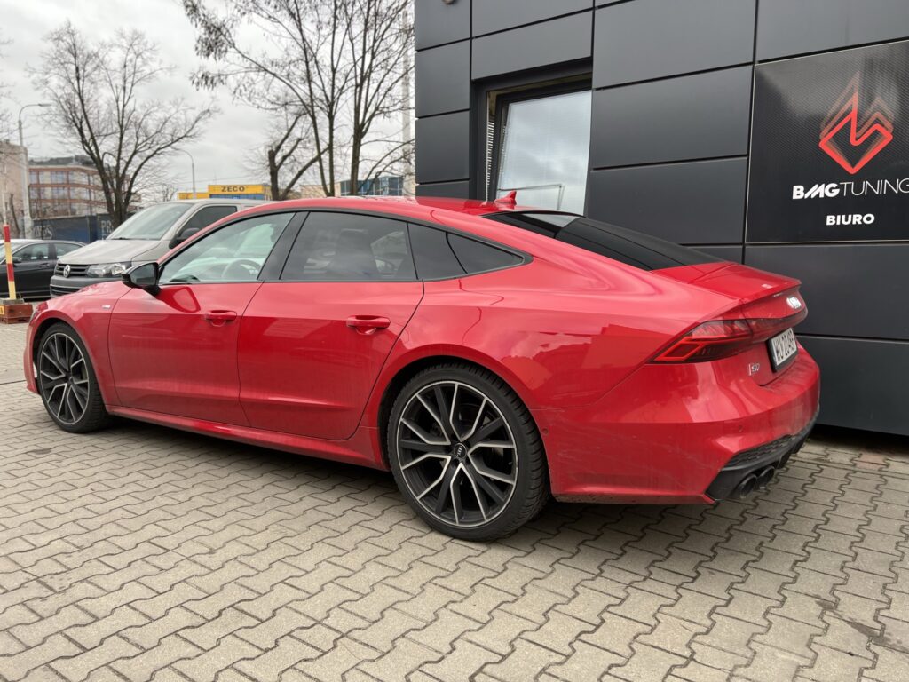 aktywny układ wydechowy audi s7