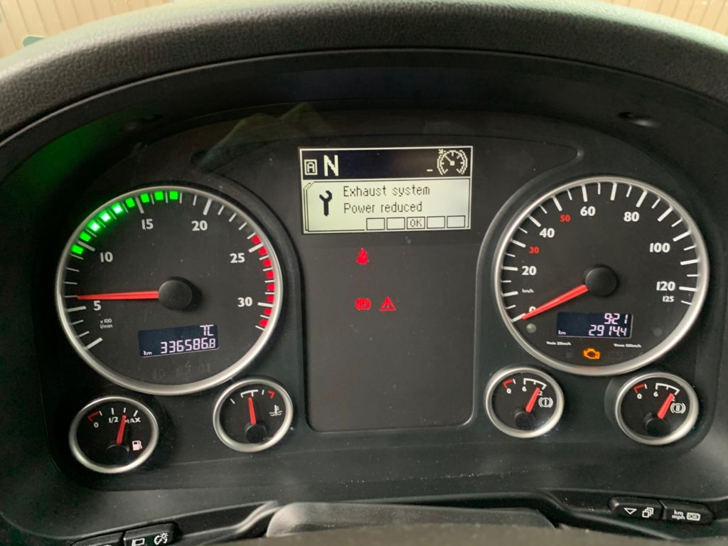 Usuwanie EGR Man TGX 440