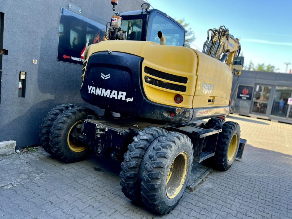 Usuwanie adblue, dpf i egr w koparce Yanmar B95W