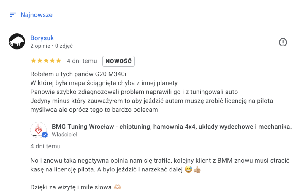 bmw m340i tuning opinie