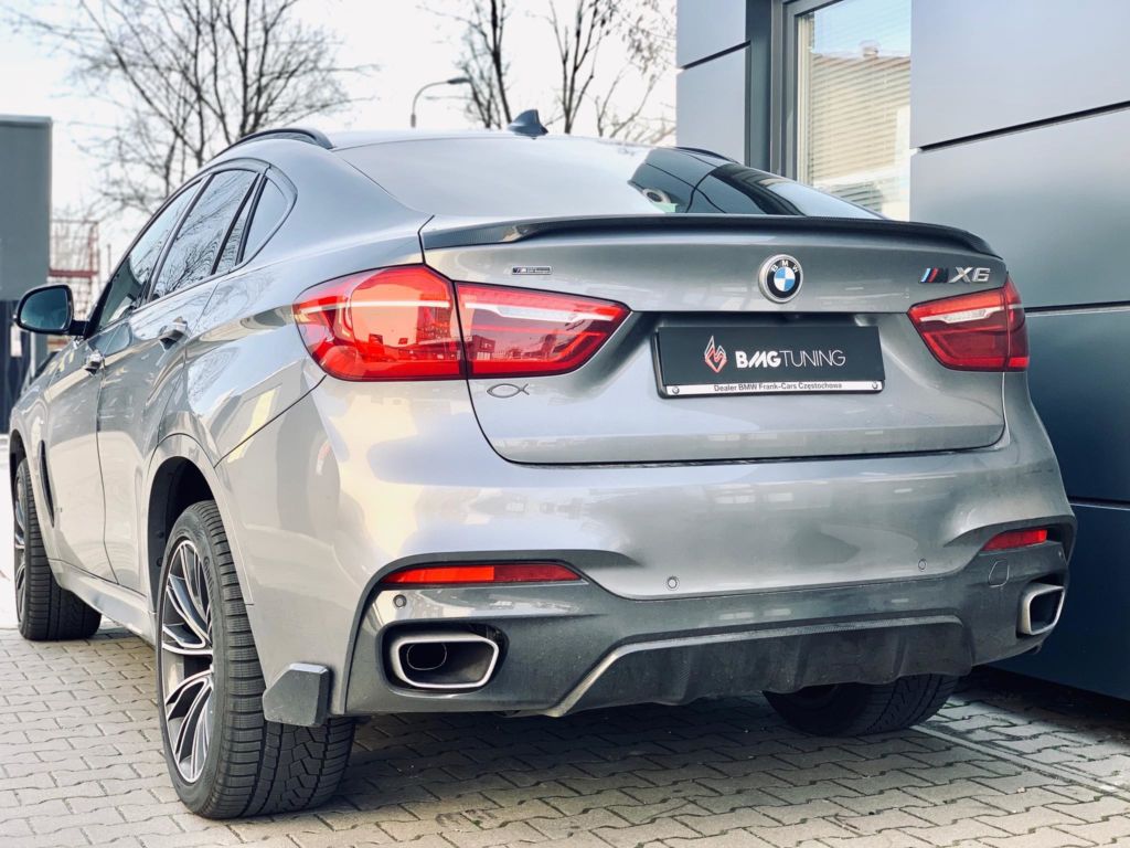 aktywny wydech BMW X6 40D 2018 313 HP