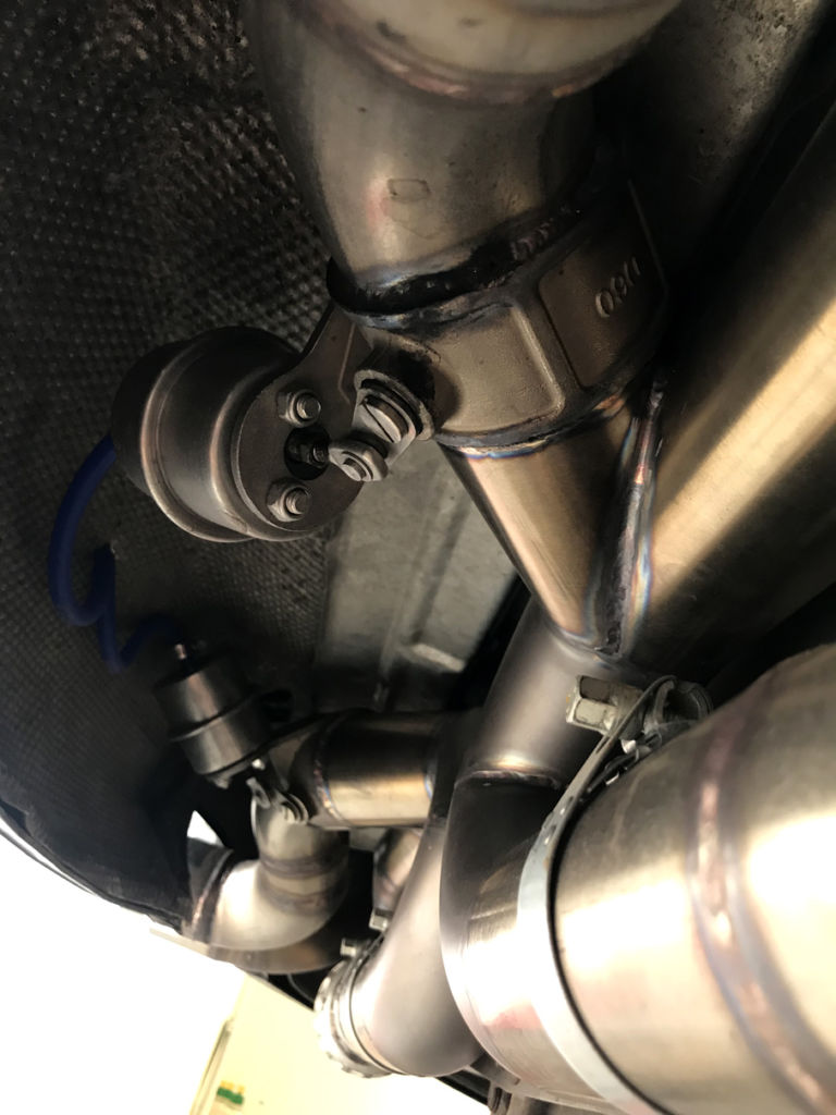 Aktywny wydech w Porsche 911 aktywny wydech porsche 911