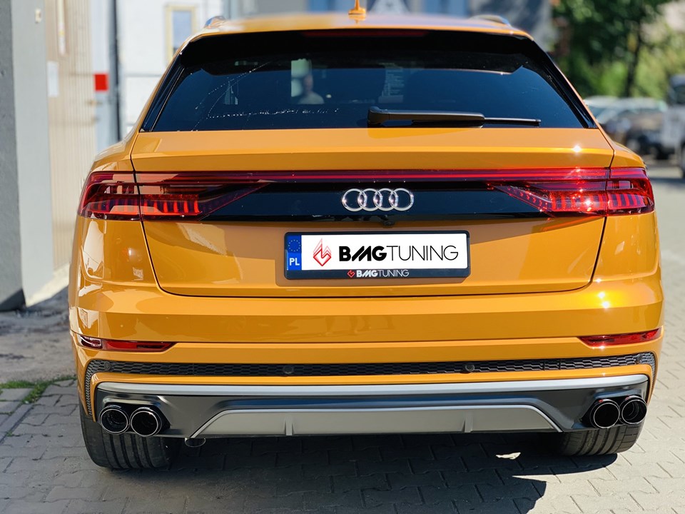 audi q8 aktywny wydech