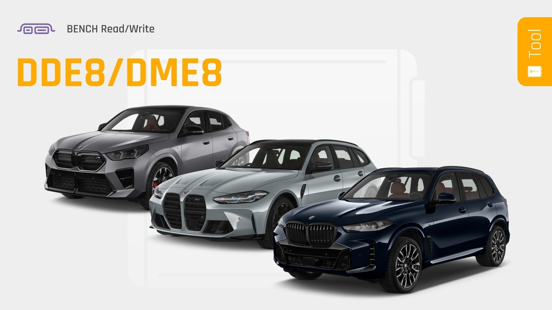 BMW DDE8 i DME8 — odczyt i zapis sterownika w trybie bench, AutoTuner, BMG Tuning Wrocław