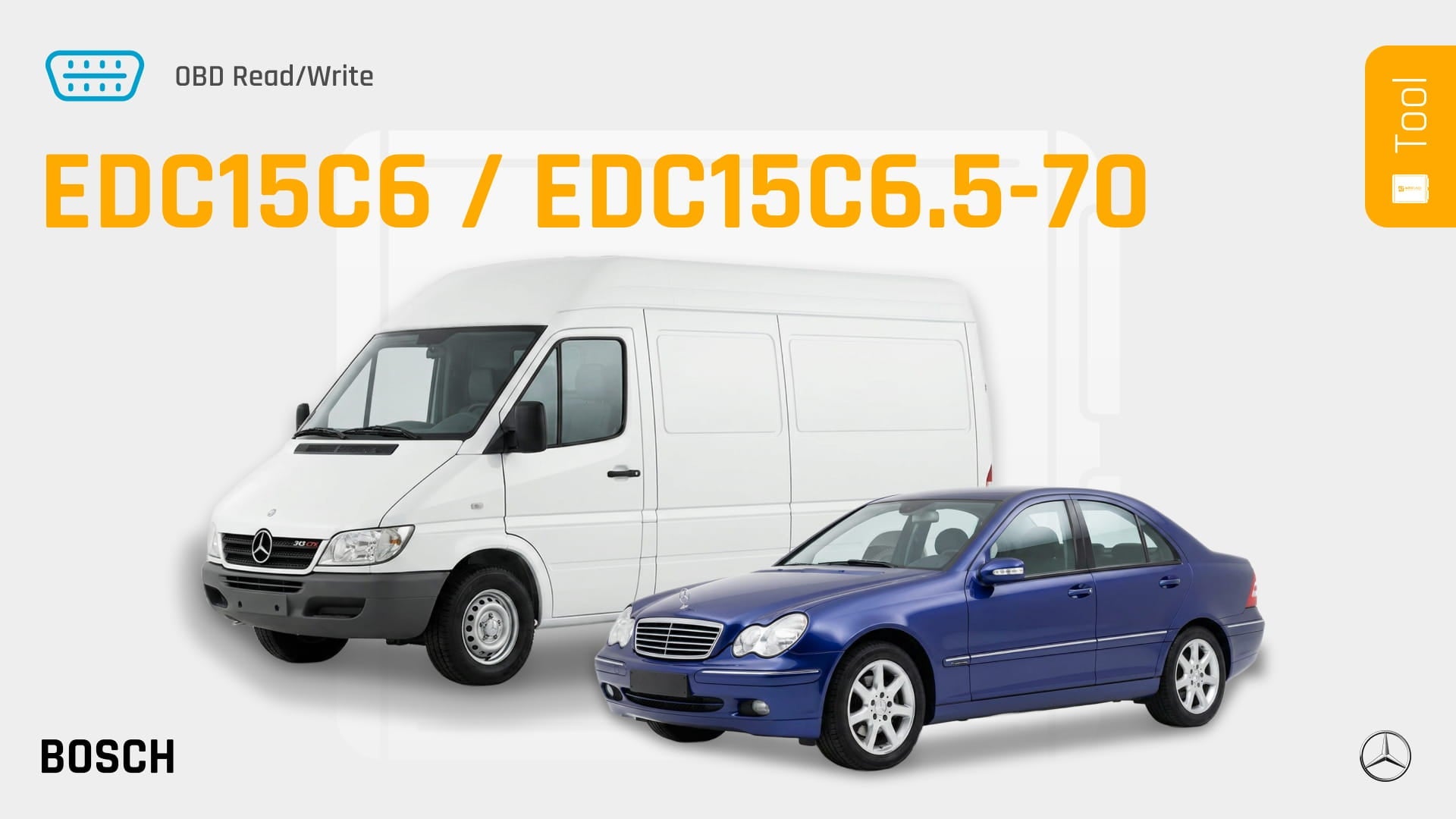 Bosch EDC15C6 i EDC15C6-5.70 w Mercedesach CDI — odczyt i zapis 100% przez OBD, AutoTuner, BMG Tuning Wrocław