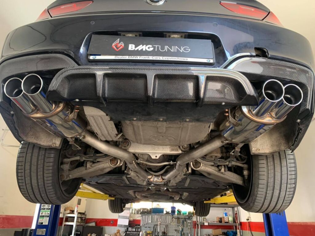 bmw f06 650i chiptuning and sport exhaust supersprint