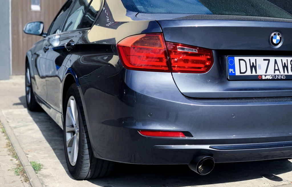 bmw f30 328i custom exhaust