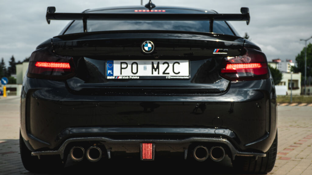 BMW M2 GTS carbon wing spoiler