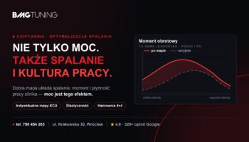 Chiptuning to nie tylko moc. Spalanie i kultura pracy silnika