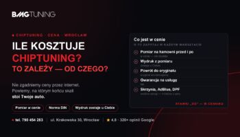 Ile kosztuje chiptuning? Od czego zależy cena i na co uważać