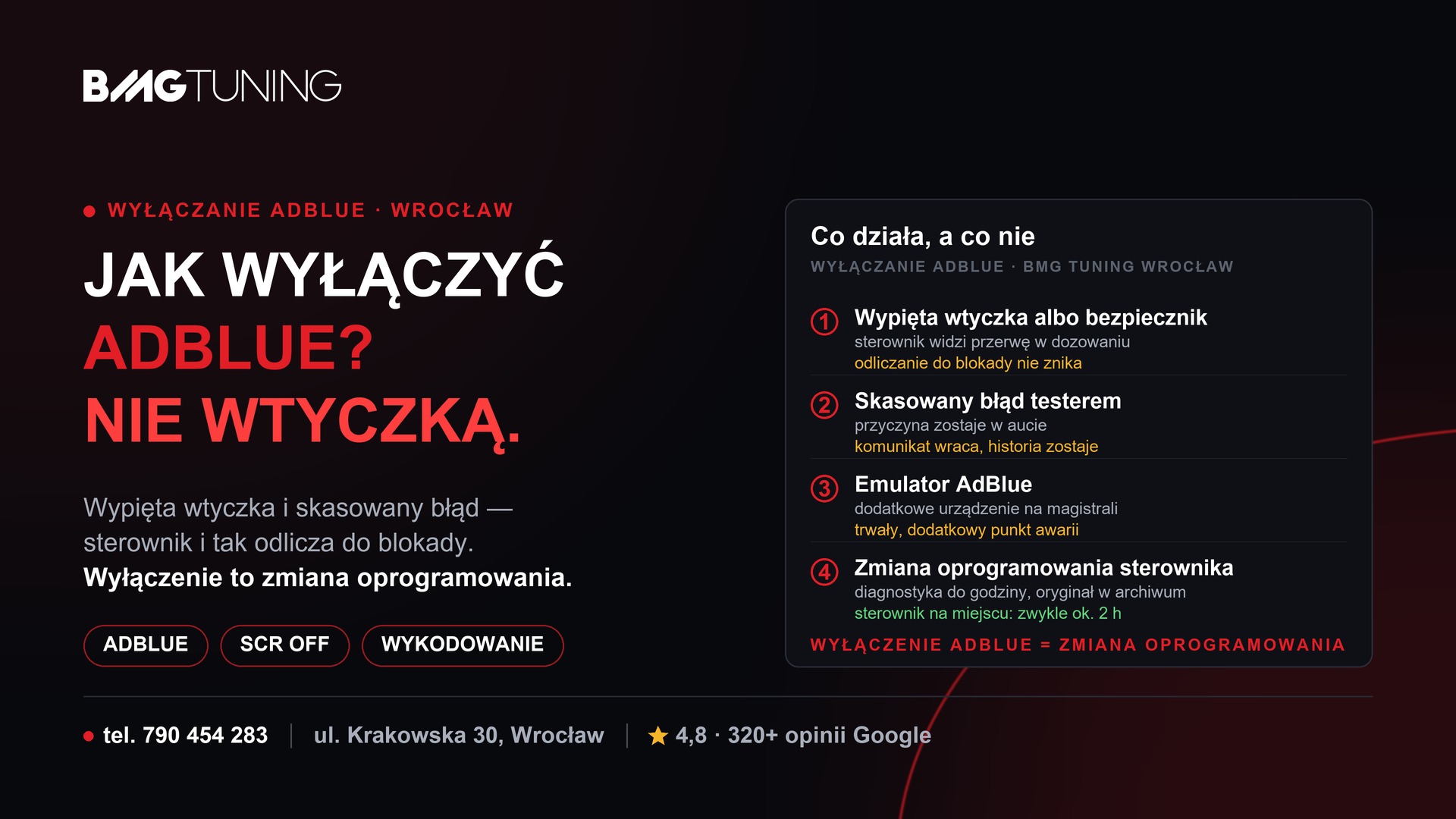 Jak wyłączyć AdBlue w samochodzie? Co działa, a co tylko kasuje błąd
