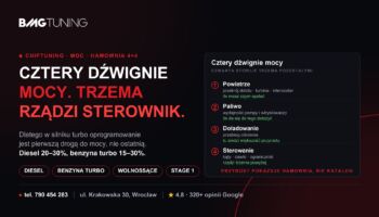 Jak zwiększyć moc silnika — co realnie działa w benzynie i dieslu