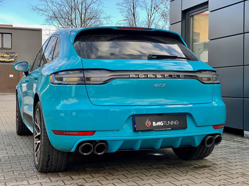 porsche macan aktywny wydech