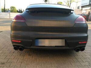 Porsche Panamera 3.0 TDI — tył, realizacja BMG Tuning