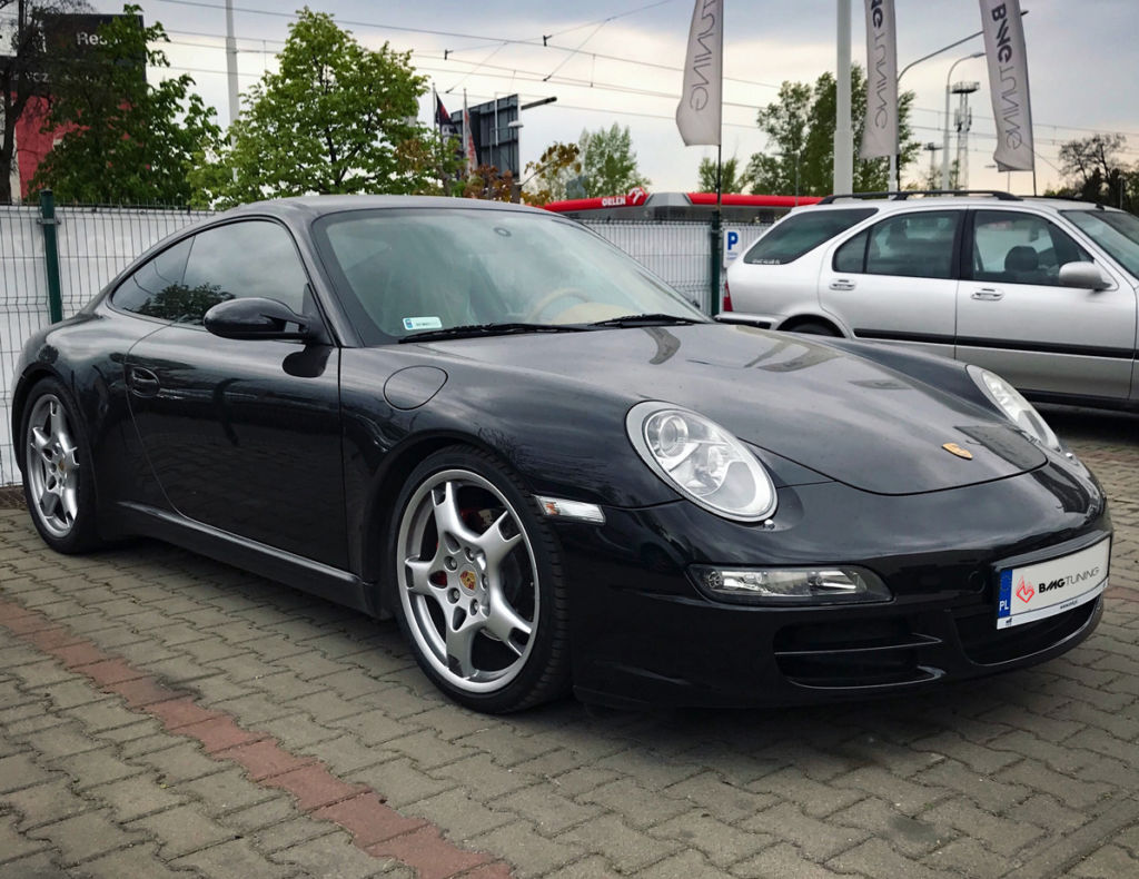 Aktywny wydech w Porsche 911 układ wydechowy porsche 911