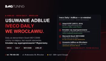 Usuwanie AdBlue w Iveco Daily — awaria AdBlue i co dalej