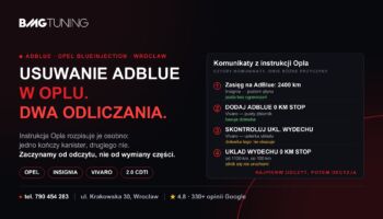 Usuwanie AdBlue w Oplu — dwa odliczania, jedno kasuje dolewka